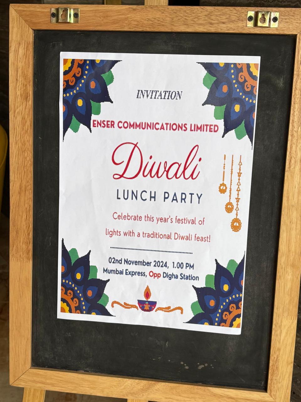 Diwali Party Head Office !!! Navi Mumbai